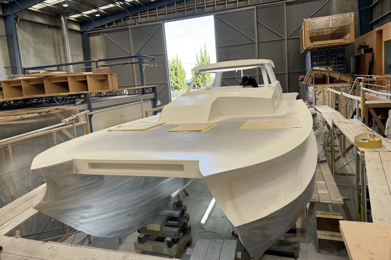 Final Sand of Hull & Topsides