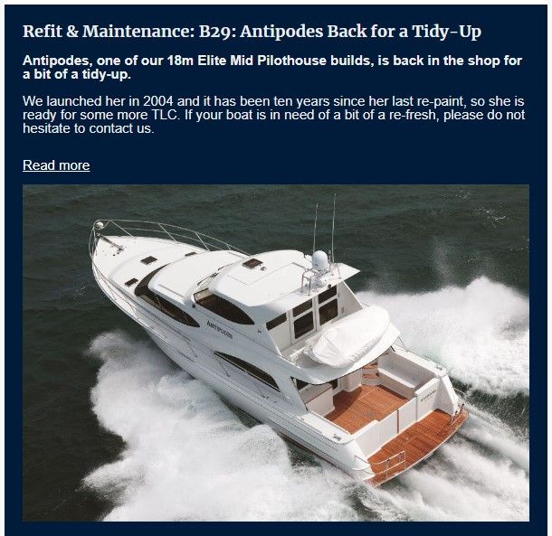 Newsletter Refit